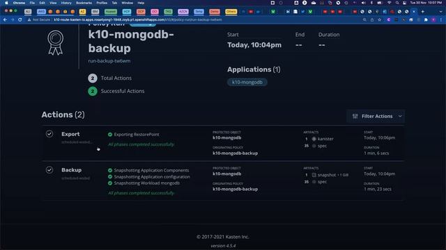 ROSA Backup - 3 mins to protect containers on ROSA Cluster by Yongkang | Kubernetes Backup смотреть онлайн
