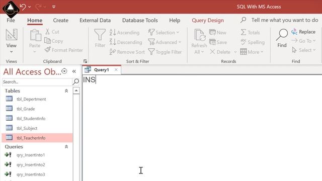 4. SQL With MS Access Bangla Tutorial | How to Use Microsoft Access SQL | MS Access Bangla Tutorial смотреть онлайн
