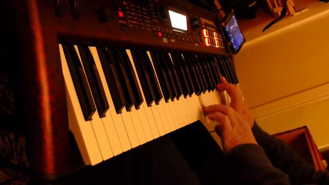 Korg Kross 2 LIVE: 1 ROUNDSOUND 80's Style Improvisation & Use Of Expression Pedal ! смотреть онлайн