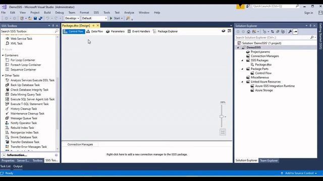 1.How to Create SSIS Project in Integration Services || Telugu смотреть онлайн