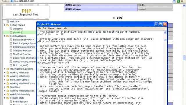 02 07 php ini phpinfo1 смотреть онлайн