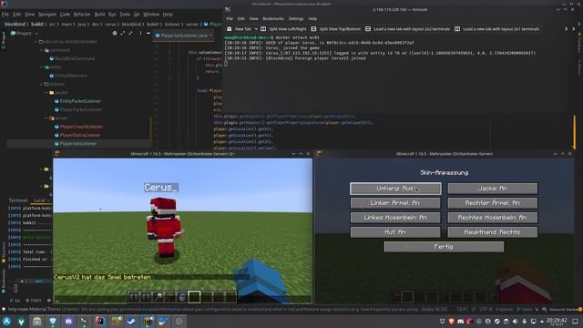 Minecraft Cross Server Synchronization - "Dev log" #1 смотреть онлайн