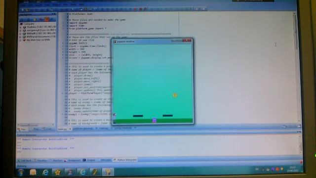 Python / PyGame Platformer Test смотреть онлайн