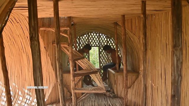 Top 10 Building Bamboo House And Underground With Swimming Pools смотреть онлайн