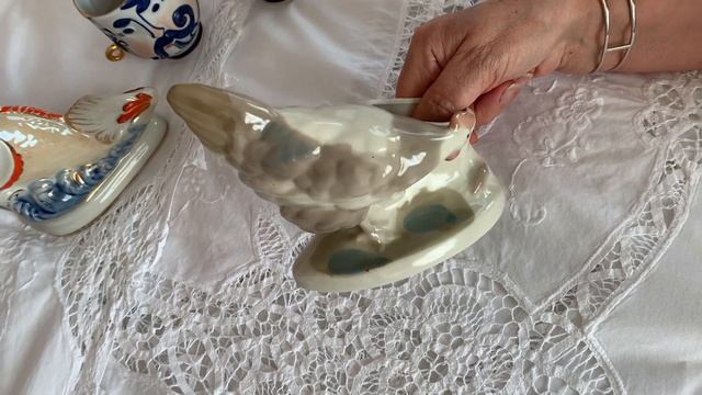 Коллекция фарфора в виде салфетниц #карандашницы#фарфор#коллекцияфарфора#Городница#