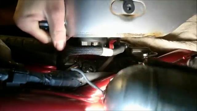 Замена свечей, фильтра, промывка форсунок Kawasaki er6n смотреть онлайн