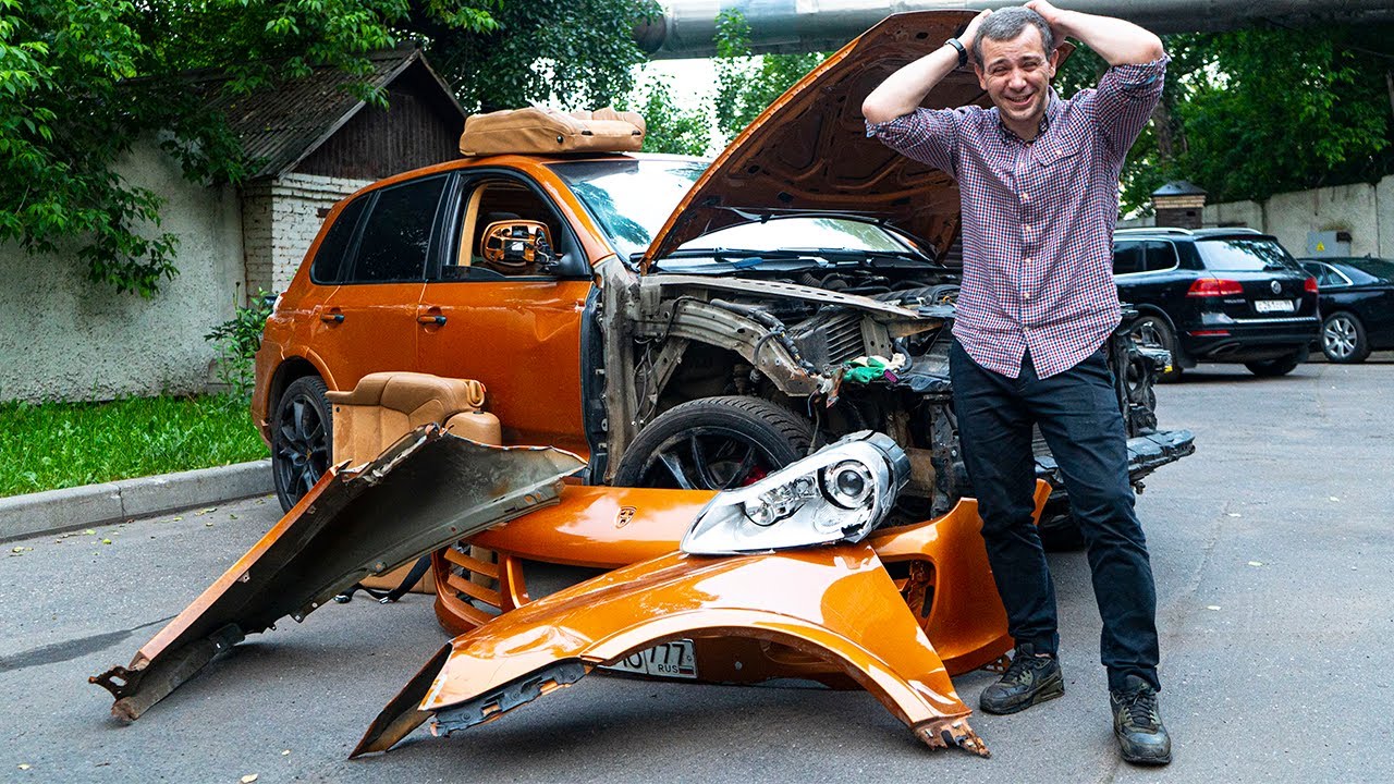 Восстановление Porsche Cayenne за 390.000р с Жизнь Синдиката - ТЕПЕРЬ НА ХОДУ!