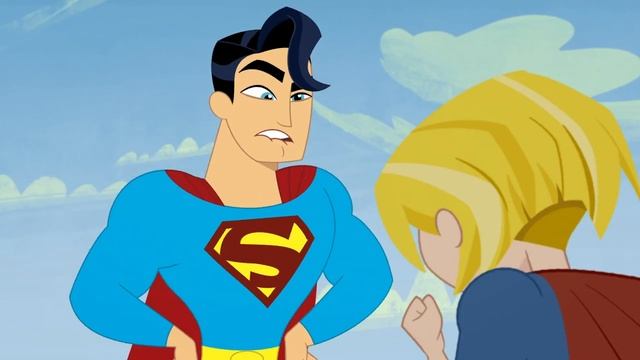DC Super Hero Girls Россия | Супермен против Супергёрл! | DC Kids смотреть онлайн