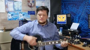 Учимся играть на гитаре  Игра боем и аккордами с примером на песне Сектор газа   Колхозный панк