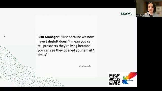 Вебінар “Як працюють sales engagement платформи. Salesloft” смотреть онлайн