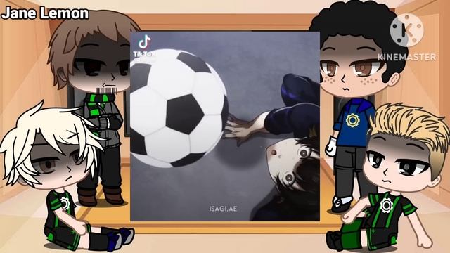 Kira's team (Blue Lock) react to Isagi Yoichi [Eng/Rus] смотреть онлайн