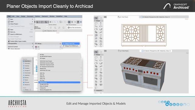 Archicad's Default Object Import смотреть онлайн