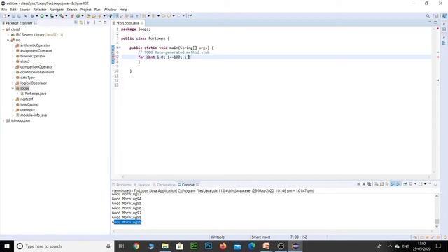 Java Loops || Java learn in Kannada || Java in Kannada Class-8 смотреть онлайн