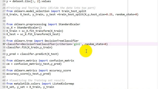 Tutorial 20: Decision Tree Classifier using Gini index Practical Part 4 | ID3 gini index practical смотреть онлайн