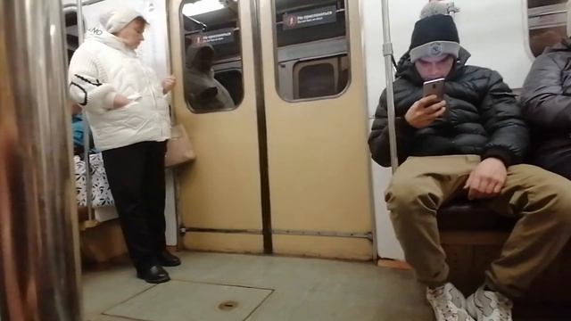 Перегон Царицыно-Орехово на метропоезде 81-717.5М/714.5М смотреть онлайн