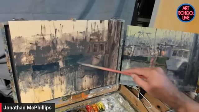 How to make a great Painting with Gesture and Brushwork with Jonathan McPhillips смотреть онлайн