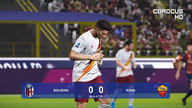 Bologna vs AS Roma | Stadio Renato Dall'Ara | 2019-20 Serie A | PES 2020 смотреть онлайн