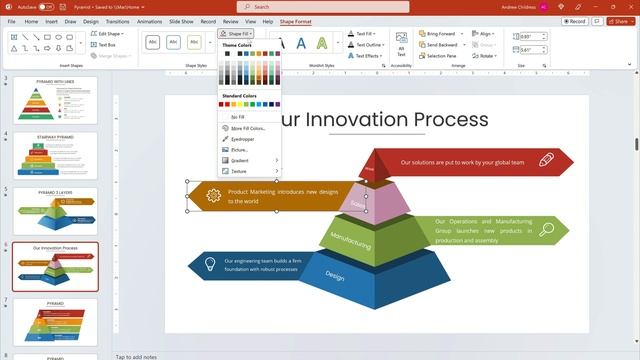 How to Create 3D PowerPoint Pyramids With Templates смотреть онлайн
