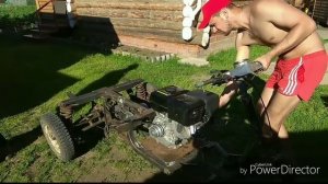 Переделка муравья, обновление внешнего вида и установка двигателя Lifan на мотороллер муравей