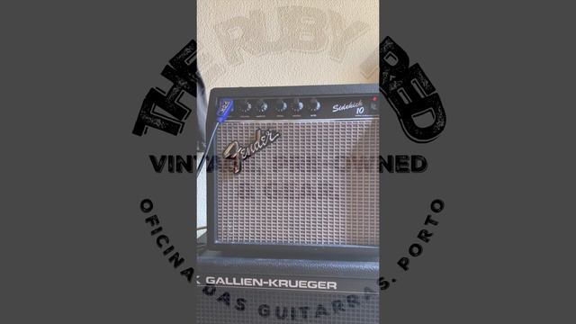 Fender Sidekick 10 guitar combo amplifier 1*6inch 10watt 1988 Made in Japan смотреть онлайн