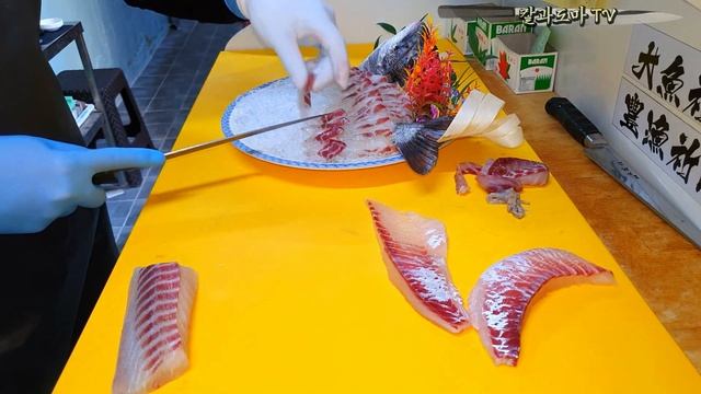 모두가 기가 막힌다고 했던 감성돔 회뜨기 | Black Porgy , Black Sea Bream | 黒鯛, くろだい