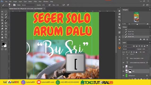 cara menampilkan lingkaran brush pada photoshop | tutorial89 смотреть онлайн