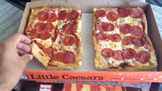 Little Caesars Deep Deep Dish Pizza Review смотреть онлайн