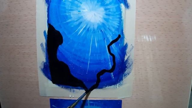 Видеоурок по Изо . Пейзаж гуашью