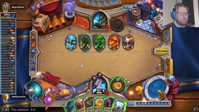 Hearthstone S30 Reno Mage vs Crusher Shaman - A Ragnaros party смотреть онлайн
