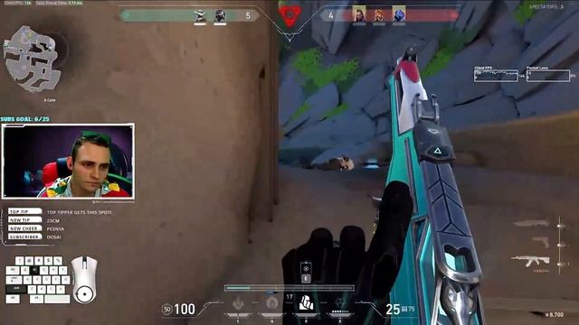 Valorant Viper 200iq, Раскидка за Вайпер, Бриз. The BEST Viper on BREEZE смотреть онлайн