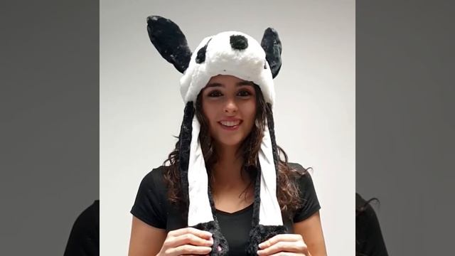 Шапка детская с двигающими ушами смотреть онлайн