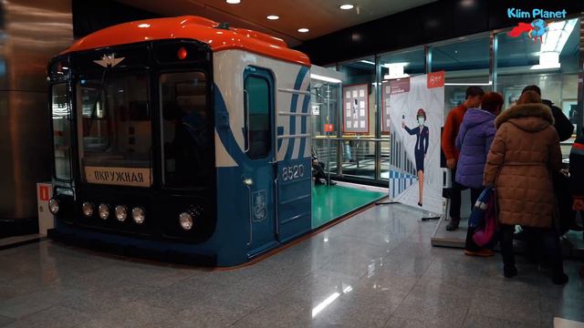 Клим в музее метро Москва - Moscow metro Museum - 莫斯科地铁博物馆 смотреть онлайн