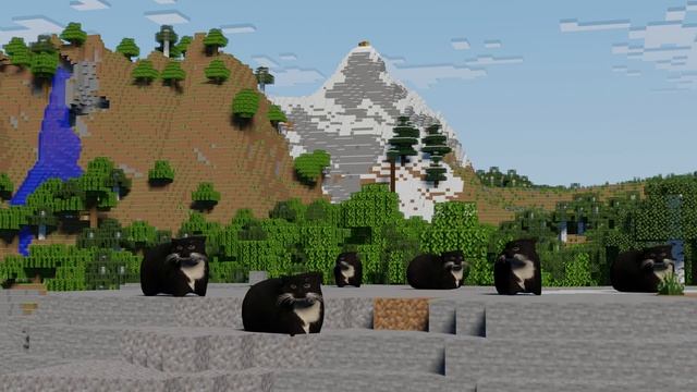 Maxwell The Cat Dance In Minecraft 1Hour (new Motion)