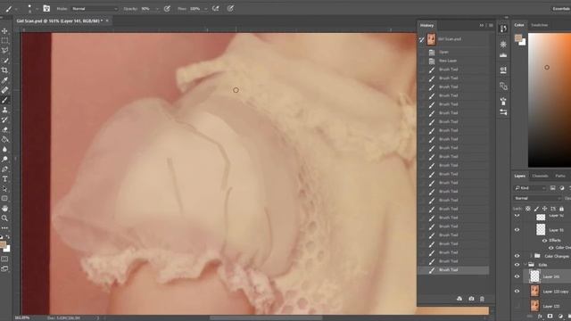 Old Photo Restoration Timelapse #photorestoration #photoshop #timelapse смотреть онлайн