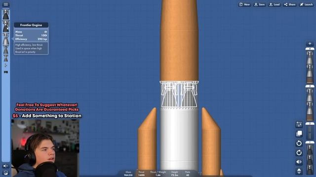 Chat Designs A Space Station - Spaceflight Simulator LIVE смотреть онлайн