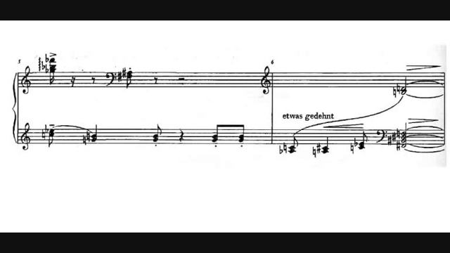 Arnold Schönberg - 6 kleine Klavierstücke op-19 II смотреть онлайн
