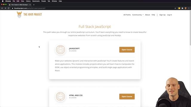 Let's Explore The Odin Project's Full Stack JavaScript Curriculum смотреть онлайн