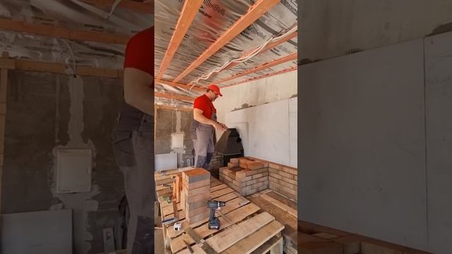 Строим #барбекюкомплекс По моему проекту! День #12 ? #барбекю #печь #камин #зонаотдыха #строюсам смотреть онлайн