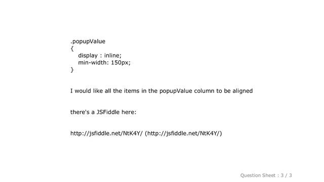 HTML : CSS - fixed width span/div смотреть онлайн