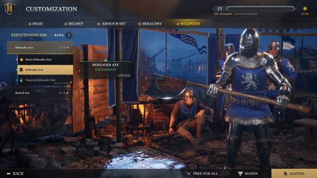 Chivalry 2 Weapon Customization ~ Knight смотреть онлайн