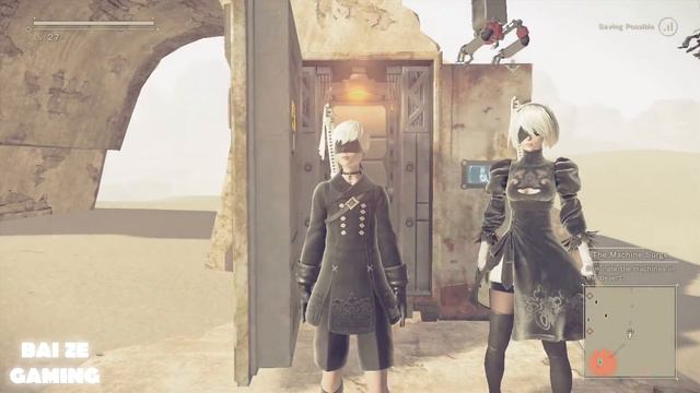 Nier Automata Walkthrough Part 31 - Heritage to the Past Sidequest! смотреть онлайн