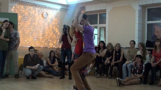 Бачата Баттл Руслан Эльсиев и Ольга Кравцова Москва 11.10.2014 смотреть онлайн
