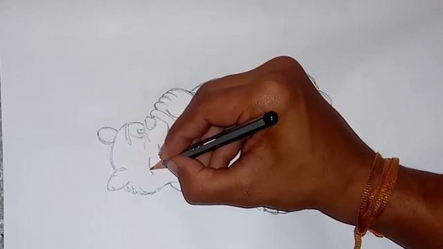 how to draw bear sketch with pencil #art ,#cartoon ,#sketch смотреть онлайн