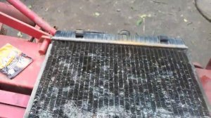 Чистка радиатора системы охлаждения  (СОТЫ )