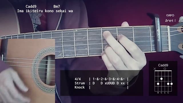 [Guitar Chords] Yuika - Prologue. смотреть онлайн