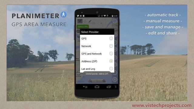How to measure distance between cities using "Planimeter- GPS area measure" on Android смотреть онлайн