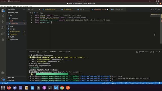 Python Flask JWT Ext Tutorial смотреть онлайн