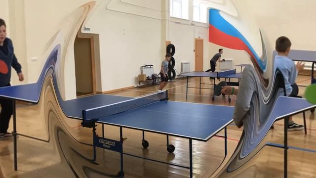 Акция Спорт альтернатива пагубным привычкам, Мой любимый спорт настольный теннис, ЦДО, Ивановский смотреть онлайн