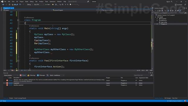 Интерфейсы в C# | ЯВНАЯ РЕАЛИЗАЦИЯ интерфейса C# | C# ОТ НОВИЧКА К ПРОФЕССИОНАЛУ | # 79 смотреть онлайн