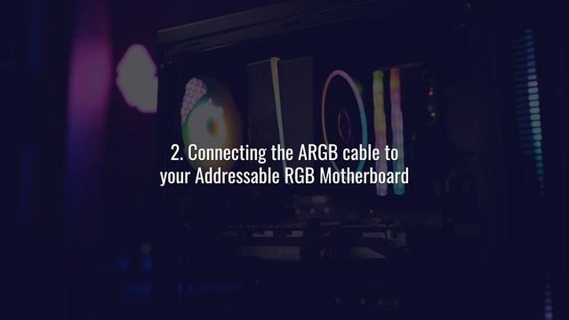 AeroCool Cylon 4 Air Cooler - How to Connect to Your Addressable RGB Motherboard смотреть онлайн
